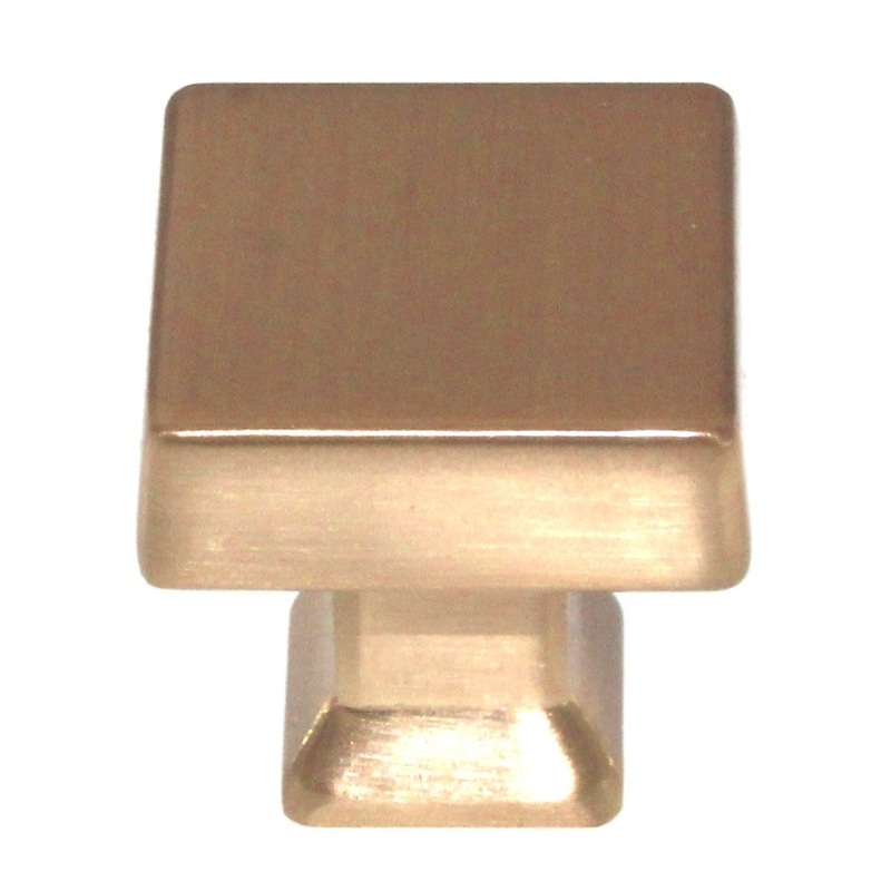 Pride Colorado 1 1/4 Square Cabinet Knob Rose Gold K94723RG
