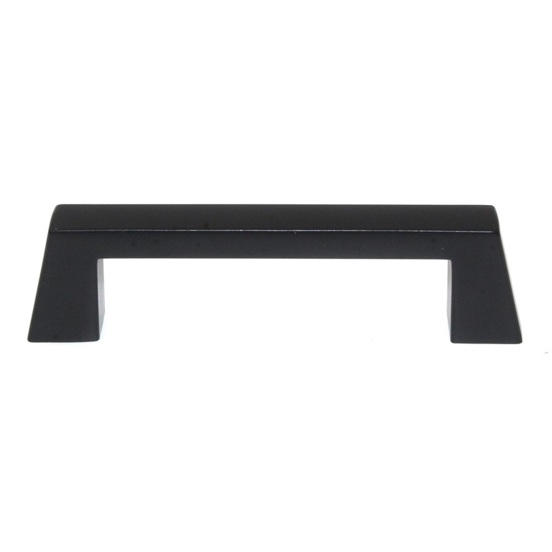 Pride Colorado Cabinet Arch Pull 3 3/4 (96mm) Ctr Matte Black P92836-BK