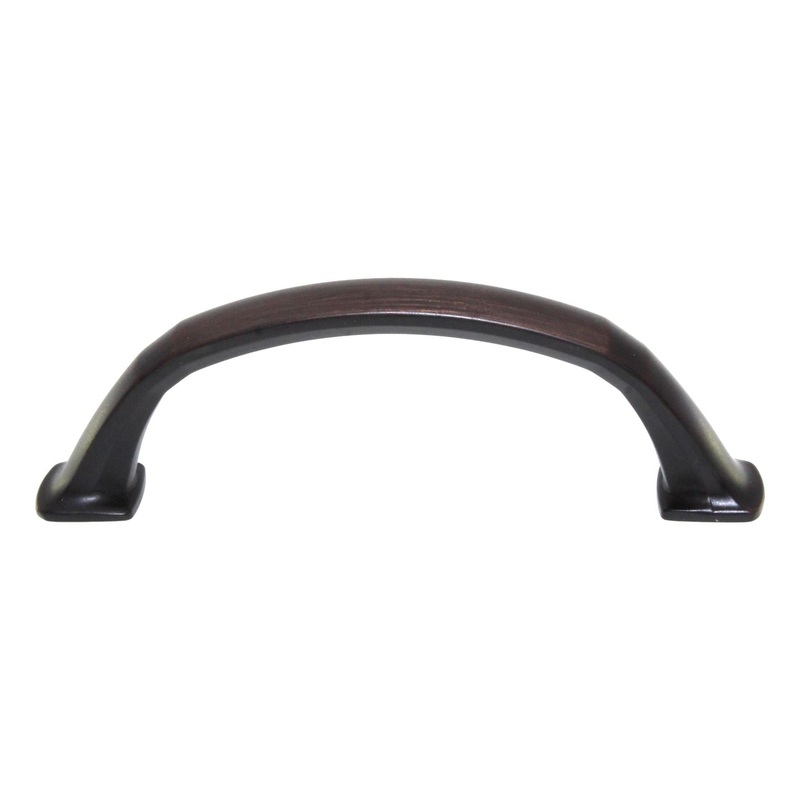 Pride Madison Cabinet Arch Pull 3 3/4 (96mm) Ctr Oil-Rubbed Bronze P93096-10B