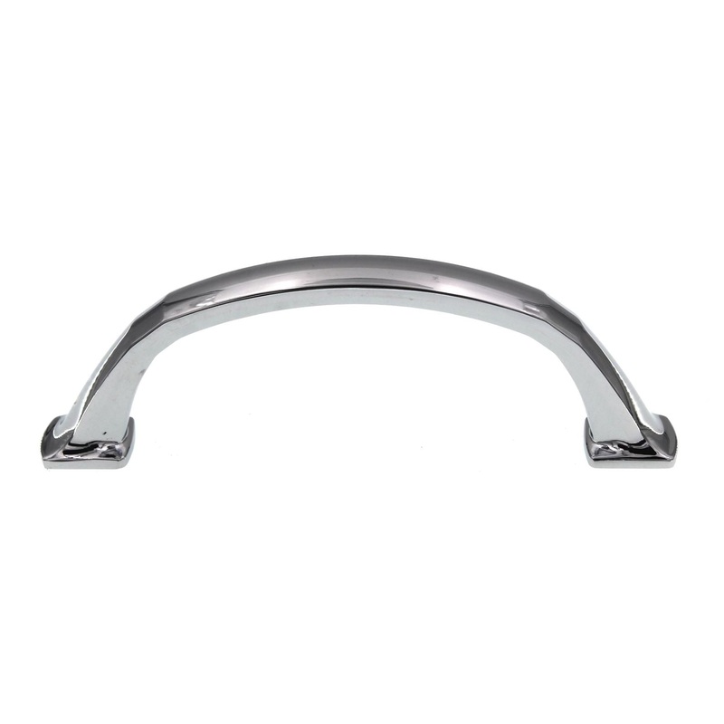 Pride Madison Cabinet Arch Pull 3 3/4 (96mm) Ctr Polished Chrome P93096-PC