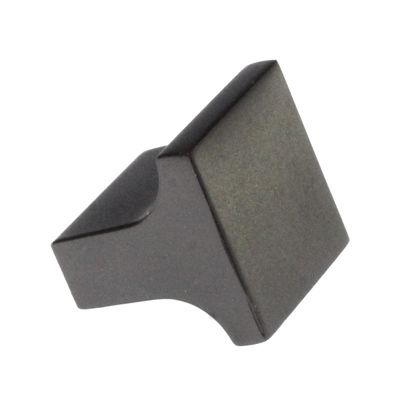 Pride Miami 1 Square Cabinet Knob Dark Pewter K83125DP