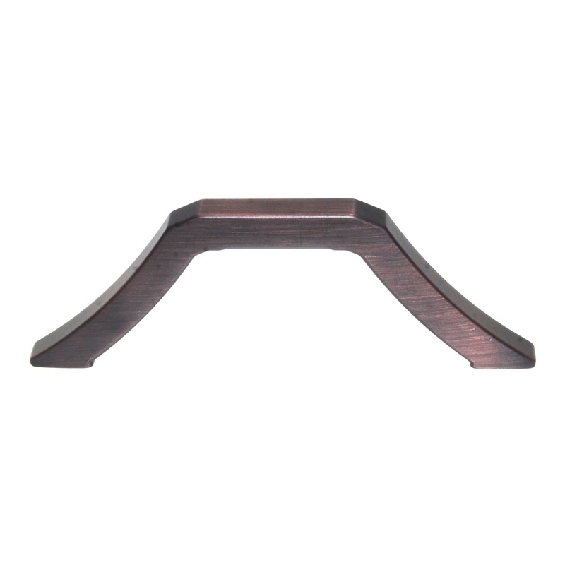 Pride Milan Cabinet Arch Pull 3 3/4 (96mm) Ctr Oil-Rubbed Bronze P94096-10B