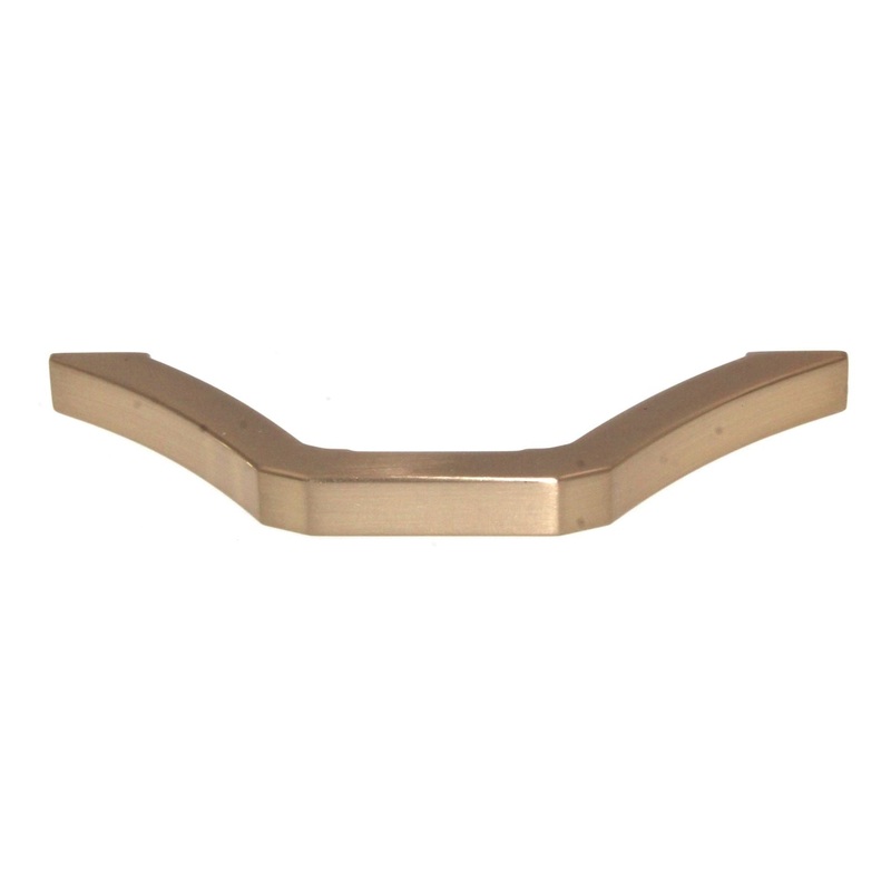 Pride Milan Square Cabinet Arch Pull 3 3/4 (96mm) Ctr Rose Gold P94096-RG