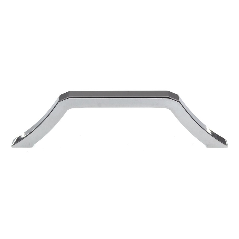 Pride Milan Square Cabinet Arch Pull 5 (128mm) Ctr Polished Chrome P94128-PC
