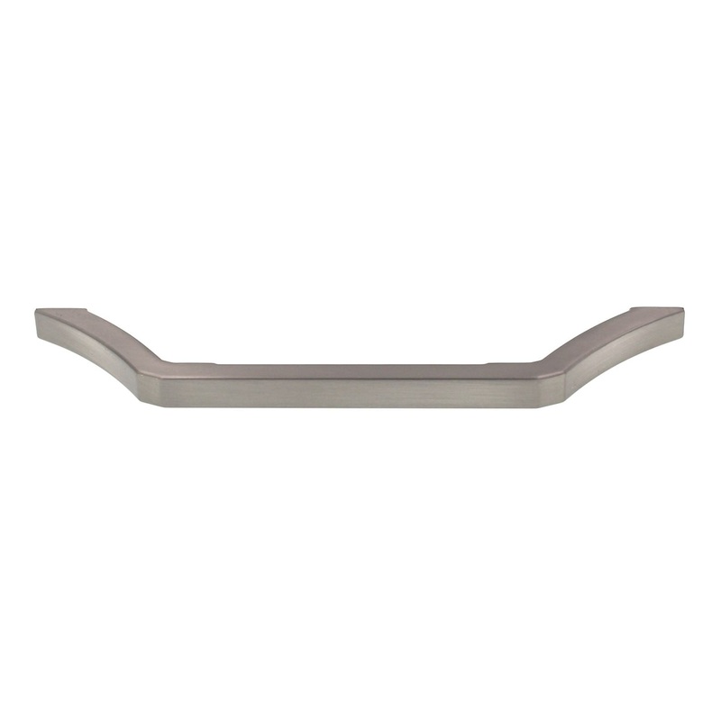 Pride Milan Square Cabinet Arch Pull 6 1/4 (160mm) Ctr Satin Nickel P94160-SN