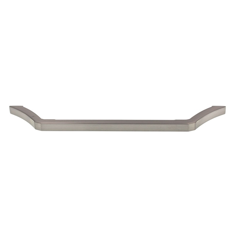 Pride Milan Square Cabinet Arch Pull 8 1/4 (210 mm) Ctr Satin Nickel P94210-SN