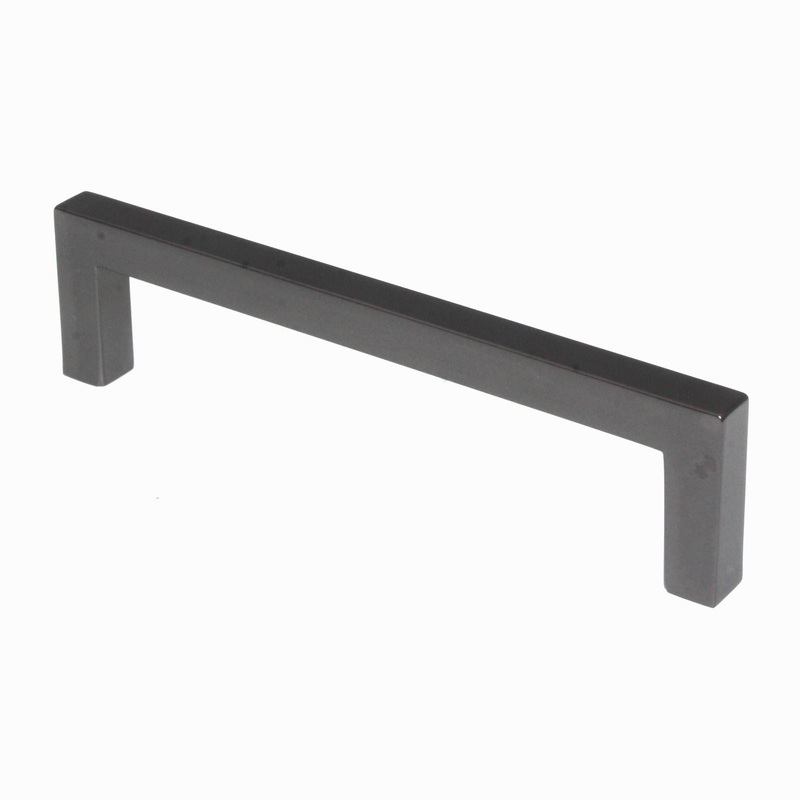 Pride Modern Square Cabinet Bar Pull 5 (128mm) Ctr Dark Pewter P87227-DP
