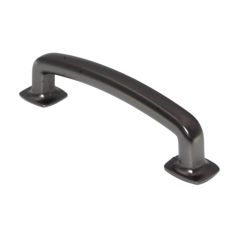 Pride Vail ADA Friendly Cabinet Pull 3 3/4 (96mm) Ctr Dark Pewter P86373-DP
