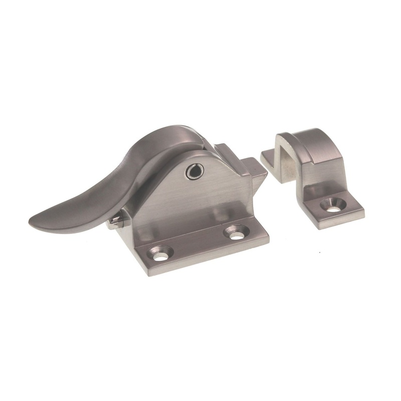 Top Knobs Transcend Cabinet Latch 1 15/16 Ice Box Lever Brushed Satin Nickel