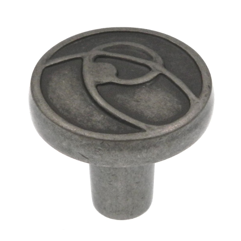 6 Pack Amerock BP4481-WN Weathered Nickel 1 1/8 Cabinet Knob Pulls Ambrosia