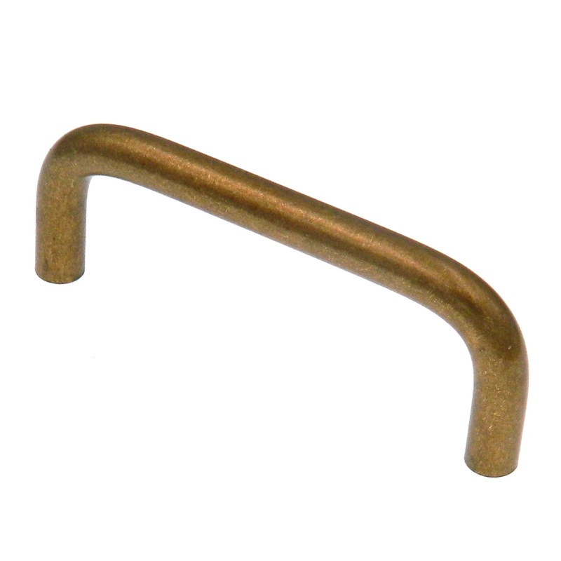 Amerock BP865-BB Allison Value Cabinet 3cc Wire Pull Handle Burnished Brass