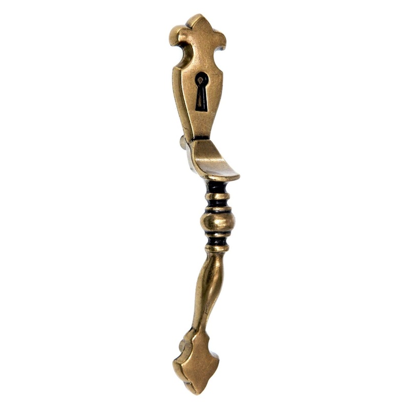 Amerock Hardware BP179-BB Burnished Brass 3cc Pitcher Cabinet Handle Pull