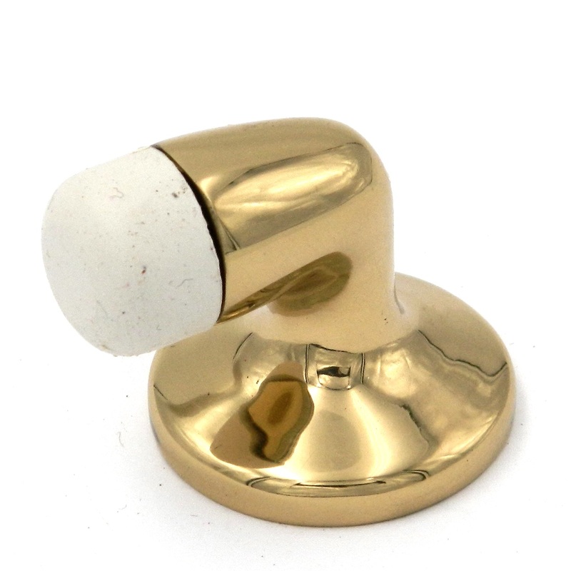 Hickory Hardware 1-3/4 Polished Brass Wall Doorstop PBH3008-PB