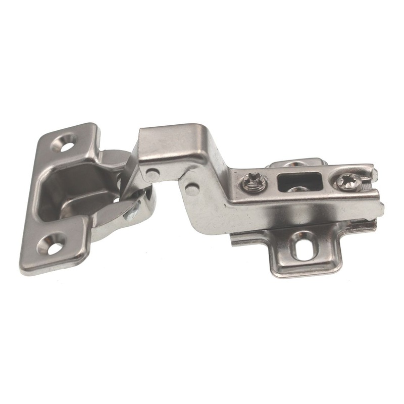 Hickory Nickel 100 deg. Frameless Full Inset Concealed Euro Hinge P5115-14