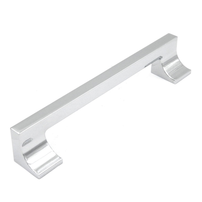 Hickory Swoop Chrome Cabinet 6 1/4 (160mm)cc Handle Pull P3331-CH