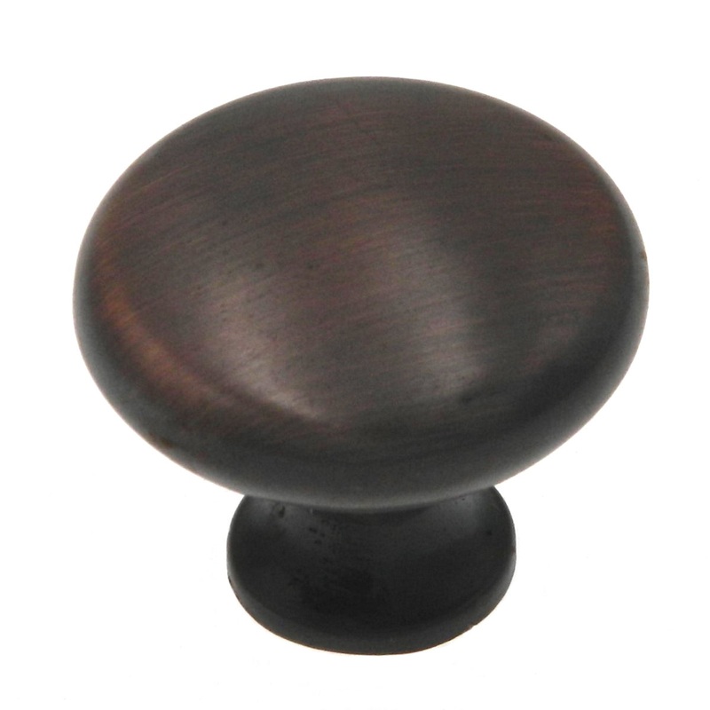 Warwick Traditional Oil-Rubbed Bronze 1 1/4 Cabinet Knob Pull DH1001BZ