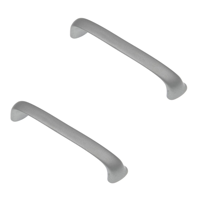 2 Pack Amerock BP27020-AA Anodized Aluminum 3 3/4cc Cabinet Wire Pulls Dulcet