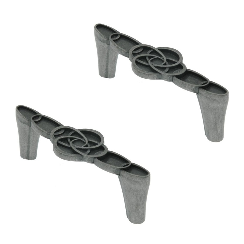 2 Pack Amerock BP27032-WN Weathered Nickel 3cc Cabinet Wire Pulls Marsden