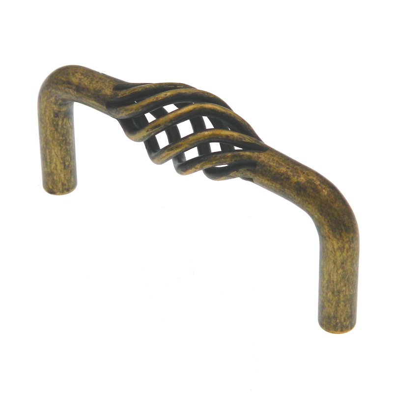 25 Pack BP19322-R2 Weathered Brass 3cc Cabinet Handle Amerock Village Classics