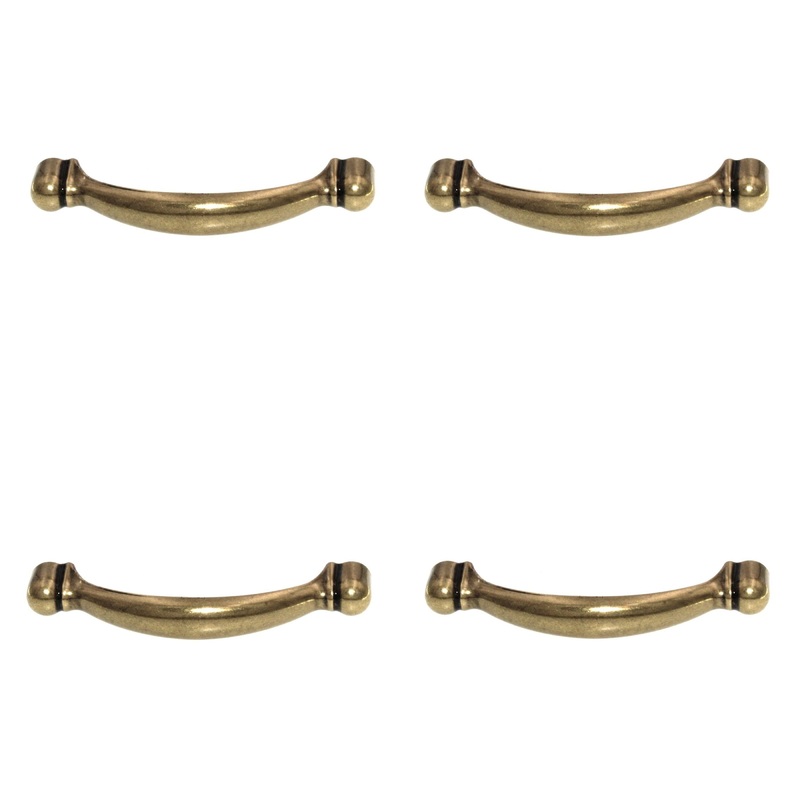 4 Pack BP3441-BB Burnished Brass 3cc Cabinet Handle Pull Amerock Allison