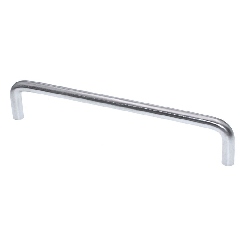 5 Pack Belwith Keeler PW356-26D Satin Chrome 6cc Cabinet Wire Pulls Traditional