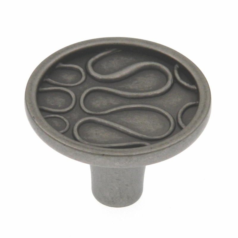 Amerock BP26113-WN Weathered Nickel 1 1/2 Cabinet Knob Pull Playful Nature