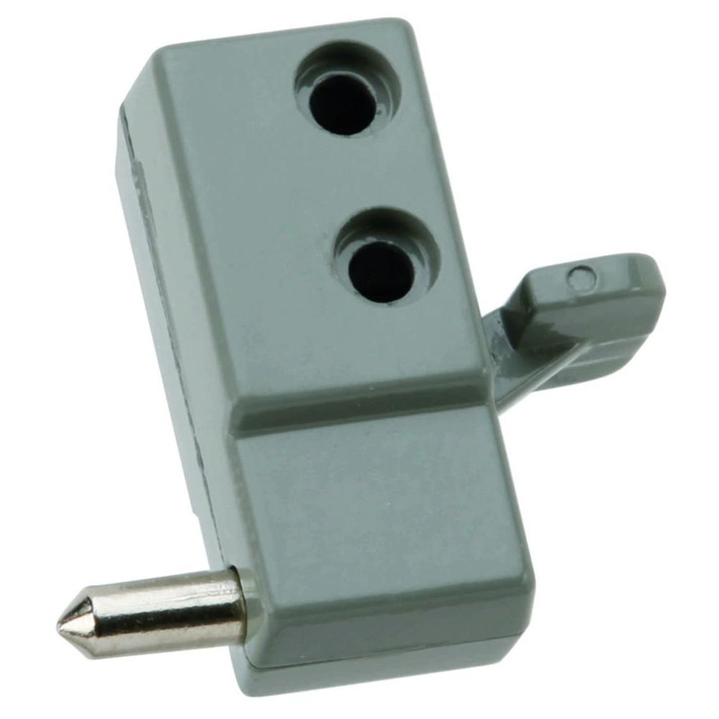 Hickory Hardware 1251 Patio Step-On Sliding Door Lock with Hardened Steel Bolt