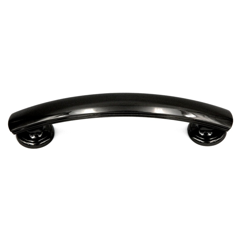 Hickory Hardware American Diner Black Nickel Cabinet 3 3/4 (96mm)cc Handle Pull P2141-BLN