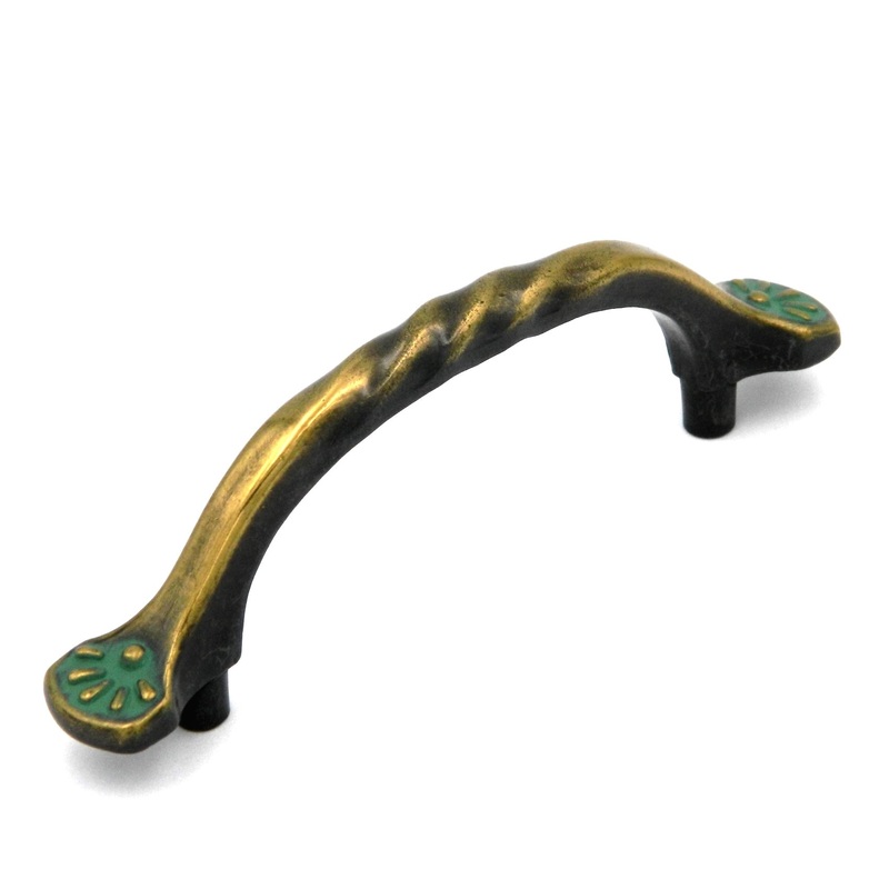Hickory Hardware Southwest Lodge Verde Antique 3cc Cabinet Pull P375-VA