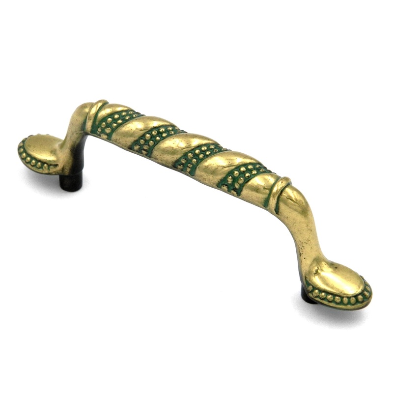 Hickory Hardware Southwest Lodge Verde Antique 3cc Rope Cabinet Pull P378-VA