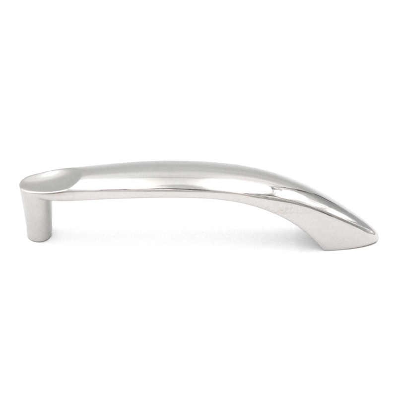 Hickory Metropolis 3 3/4 (96mm)cc Bright Nickel Cabinet Handle Pull P4596-14