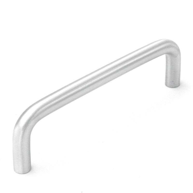 Keeler Satin Aluminum Cabinet or Drawer 4cc Wire Pull Handle PW355-28