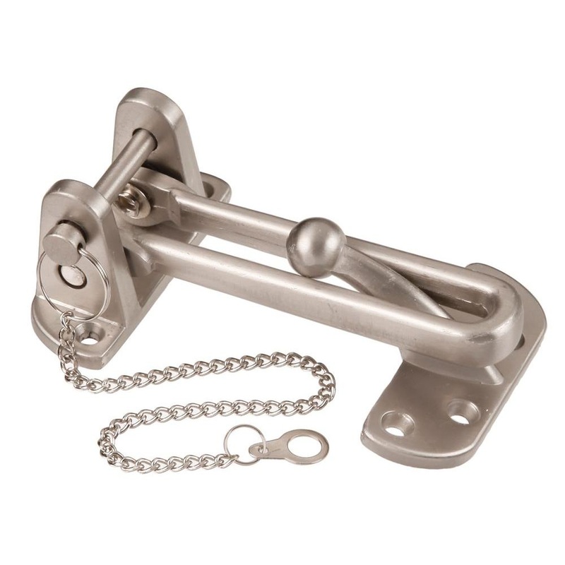 Satin Nickel 3 7/8 Security Pin Swing Guard 1873-SN from Hickory