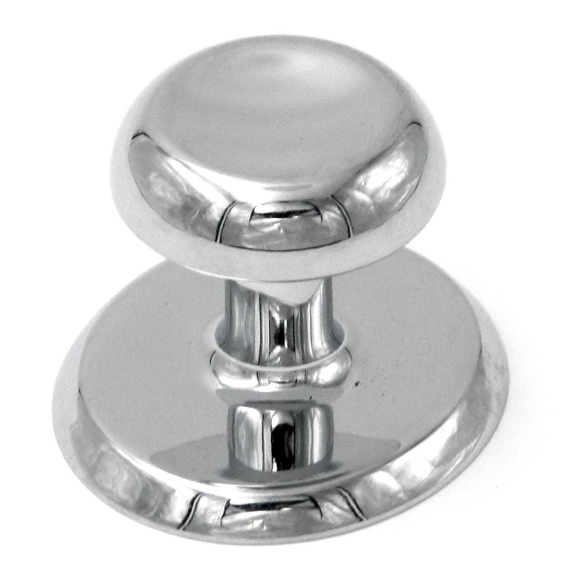 10 Pack Hickory Hardware Sunnyside 1 1/4 Chrome Cabinet Knob with 1 1/2 Base K64-CH