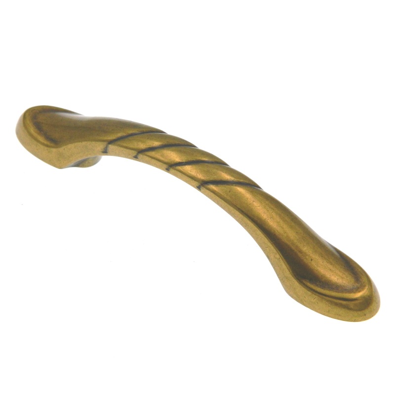 15 Pack Amerock Design Details BP1826-R1 Regency Brass 3, 3 3/4 (96mm) Cabinet Handle Pulls