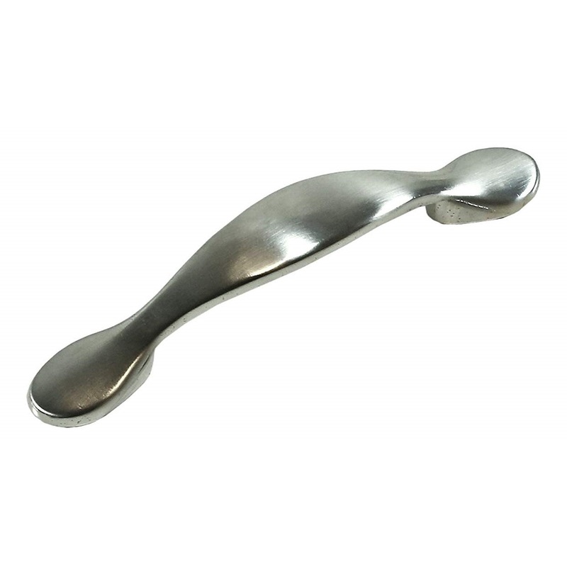 5 Pack of Seasons Decorative Satin Nickel Arch 3cc Handle Pulls 98749