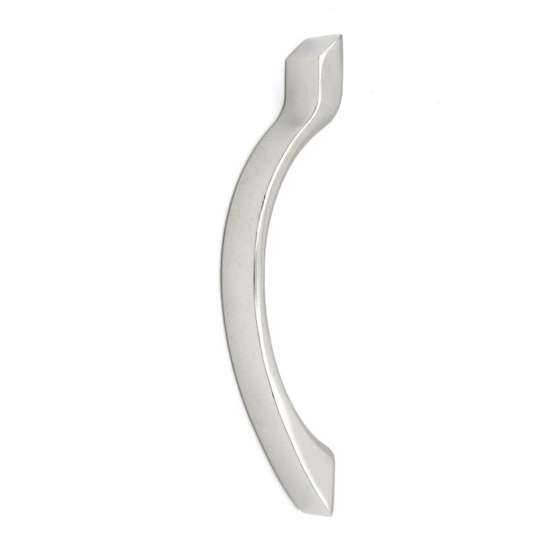 Hickory Hardware Metropolis Bright Nickel 3 3/4 (96mm)cc Handle Pull P4396-14