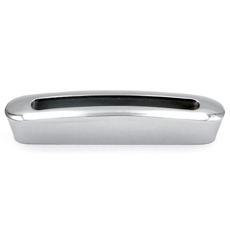Hickory Hardware Metropolis Bright Nickel 3 3/4 (96mm)cc Handle Pull P6496-14