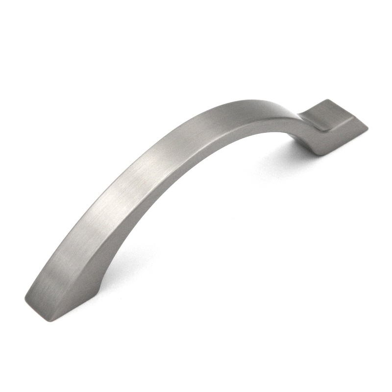 Hickory Hardware Metropolis Satin Nickel 3 3/4 (96mm)cc Handle Pull P4396-SN