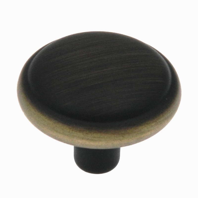 Liberty Domed Venetian Bronze Gold Highlights Round 1 3/16 Knob P6361AC-VBG-C