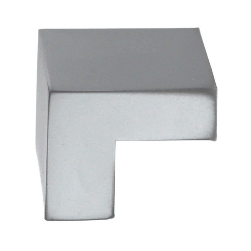 Liberty Plaza Aluminum Square Finger Pull 3/4 Knob PN6508-AL-C