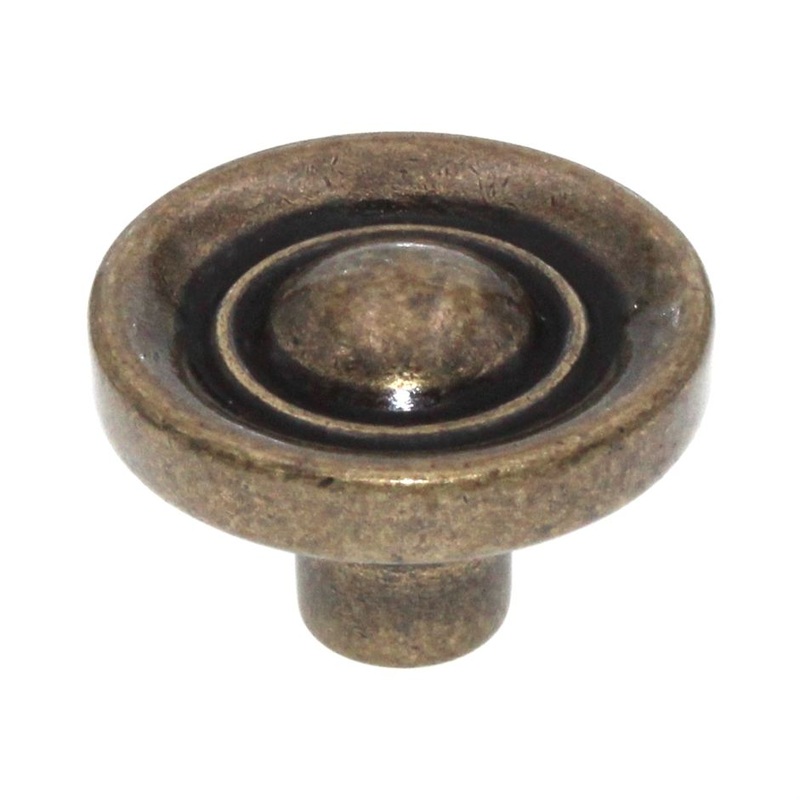 Liberty Target Antique English Round 1 1/4 Knob P635ABH-AE-C
