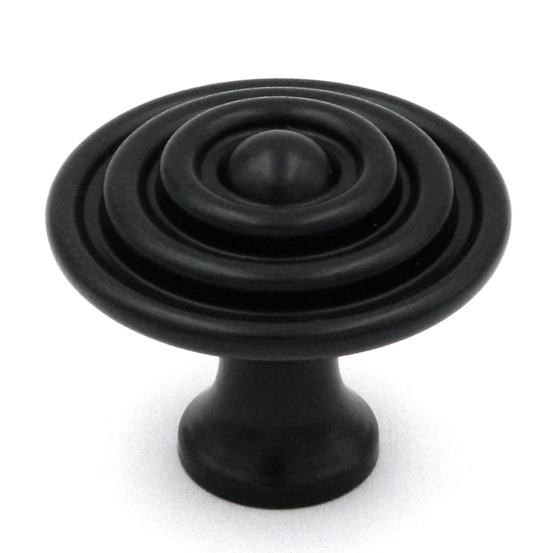 Ultra Designer’s Edge Dark Oil-Rubbed Bronze Round Circles 1 1/2 Knob 41876