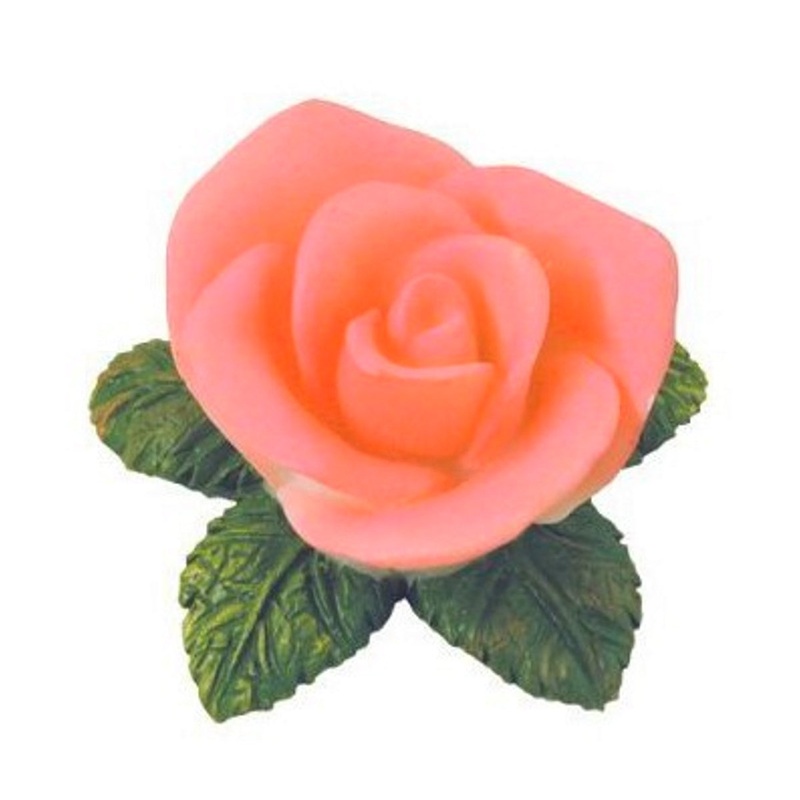 Ultra Designer’s Edge Pink Resin Rose 1 1/4 Knob 41744