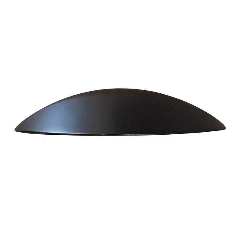 10 Pack Hickory Modus Matte Black 2 1/2 (64mm) Cup Cabinet Cup Pull P2625-MB