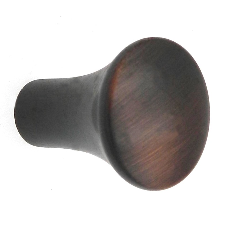 Warwick Contemporary Oil-Rubbed Bronze 1 Solid Cabinet Knob DH1026BZ