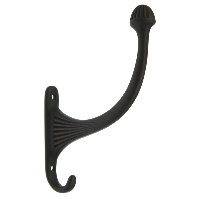 10 Pack Belwith Keeler Elegance Windover Antique 3 3/4 Projection Wall Mount Coat and Hat, Robe Hook 12955