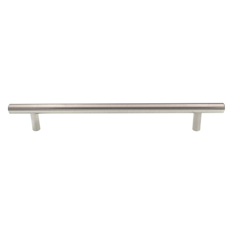 10 Pack Style Selections Bar Pull 7.5 (192mm) Screw Spacing Satin Nickel 40924