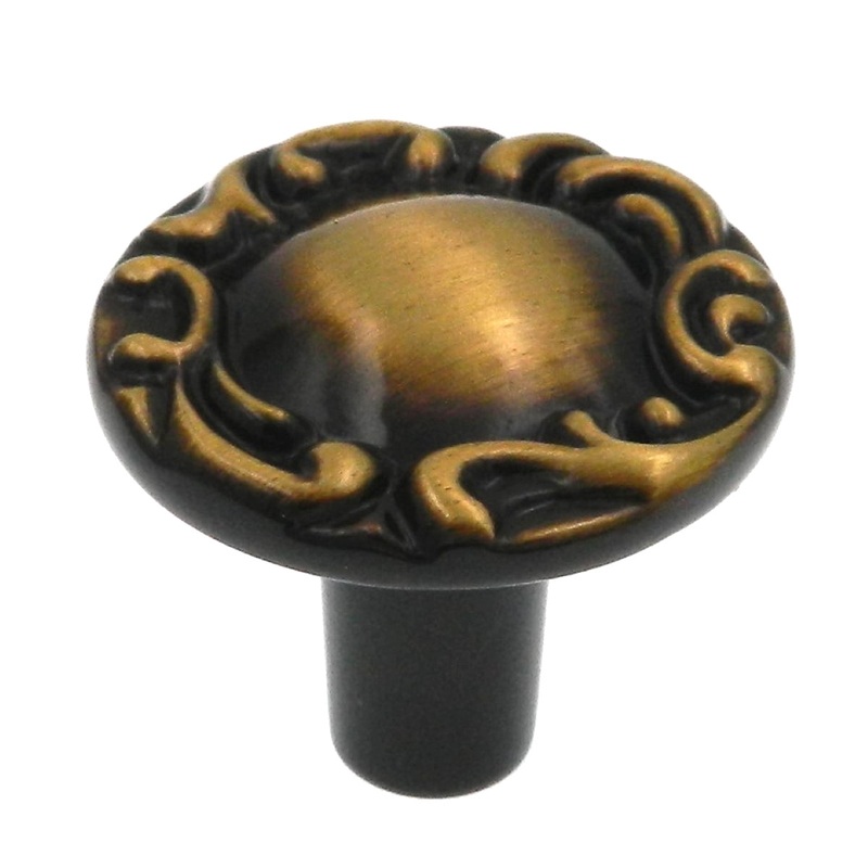 Amerock Allison Antique English 1 1/8 Round Cabinet Pull Knob BP643AE