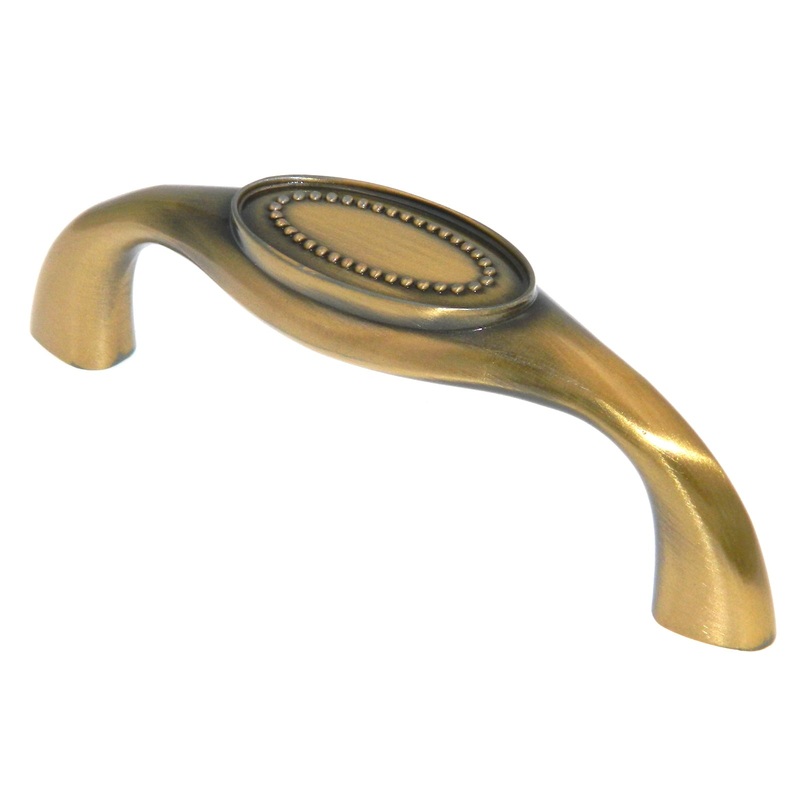Amerock Allison Elegant Brass 3 Center to Center Cabinet Handle Pull BP26132EB